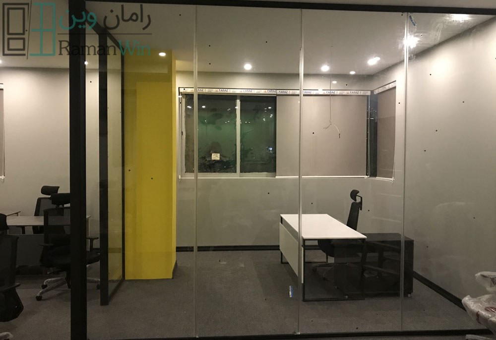 پارتیشن اداری شیشه ای