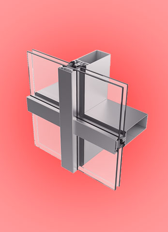 کرتین وال استیک
