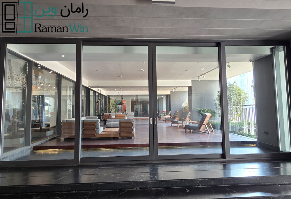 پروژه درب ریلی لیفت اند اسلاید