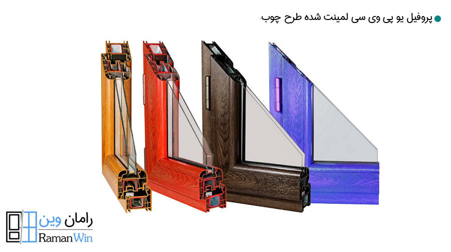یو پی وی سی لمینت شده